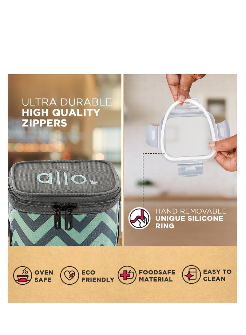 Allo Allo food safe borosilicate glass lunch box  - Image 5