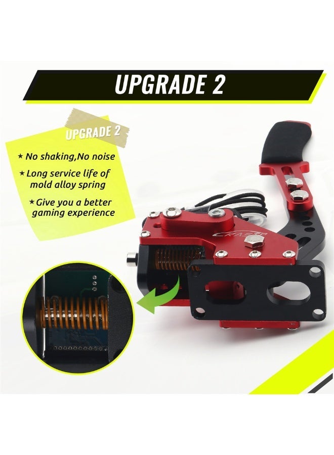 USB Plug and Play Linear Game Handbrake For Racing Game Simulator, Drift Handbrake Compatible With PC and Steam - Image 5