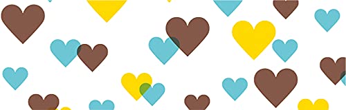 MT mt Washi Masking Tape Kids Series, 15 mm x 7 mtrs Shade - Motif Heart, (Pack of 1)  - Image 2