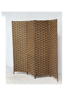 Generic Room divider/partition, white and black striped 