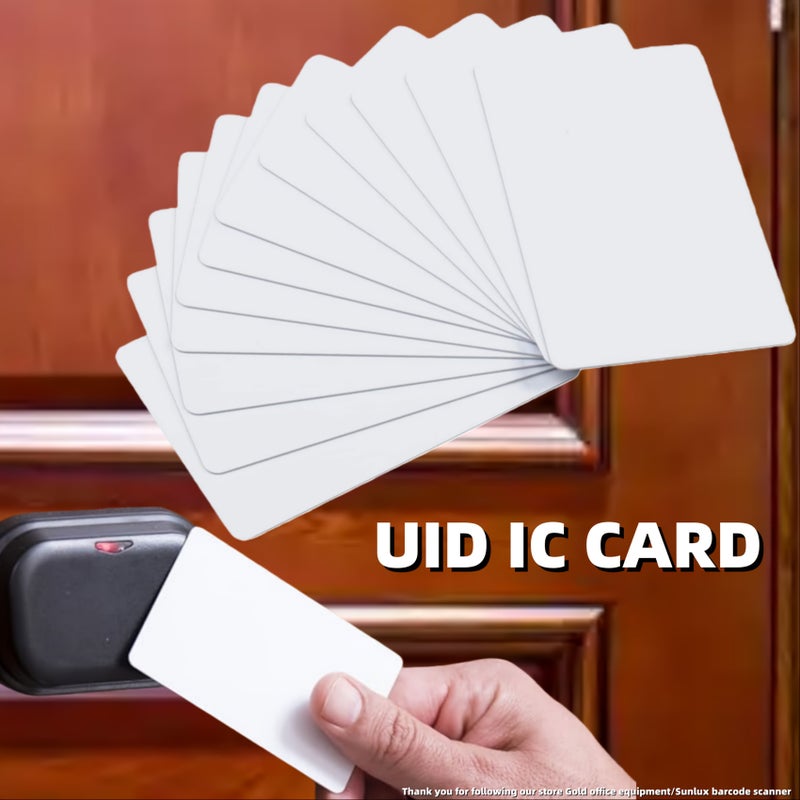 رقم التعريف 13.56 MHz من القابلة لإعادة الكتابة RFID استنساخ بطاقة ذكية غير تلامسية نسخ MIFARE Classic 1K 1 قطعة عبوة من 4 قطع - Image 1