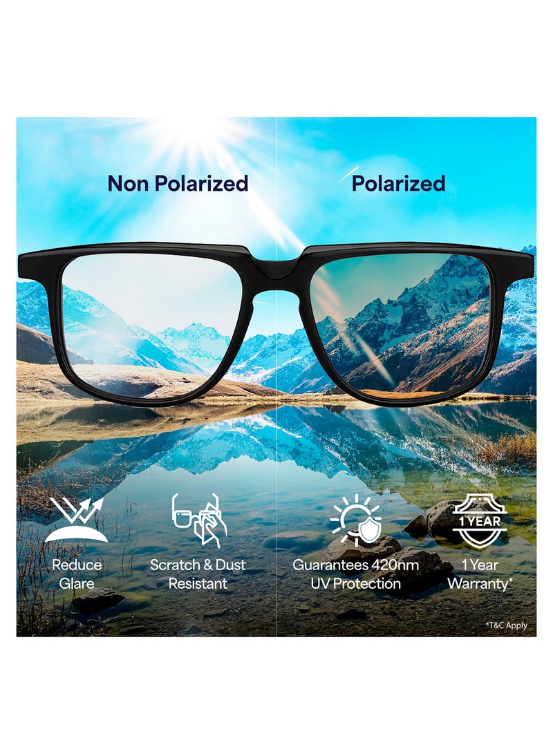 VINCENT CHASE Women Polarized Cat Eye Sunglasses VC S11470 - Image 5