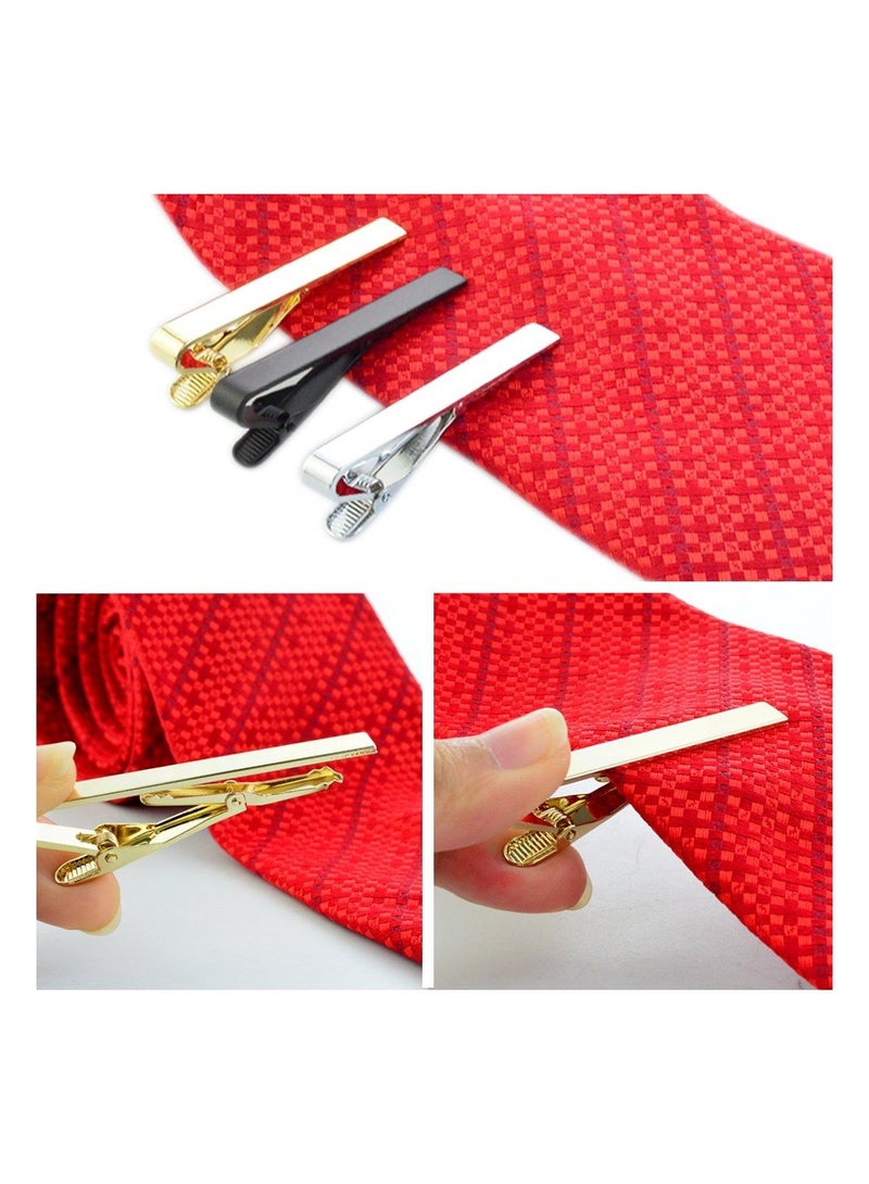 3-Piece Classic Tie Clips for man Business and Daily Life - Image 4