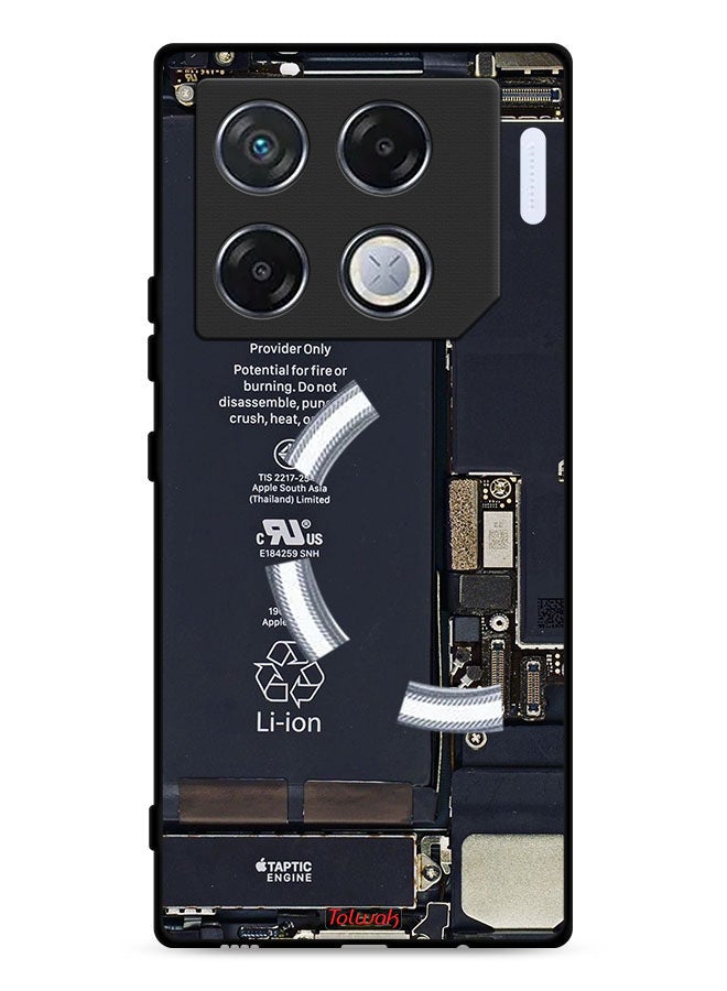 Tolwak Infinix GT 20 Pro 5G Protective Case Cover Phone Circuit Pattern - Image 1