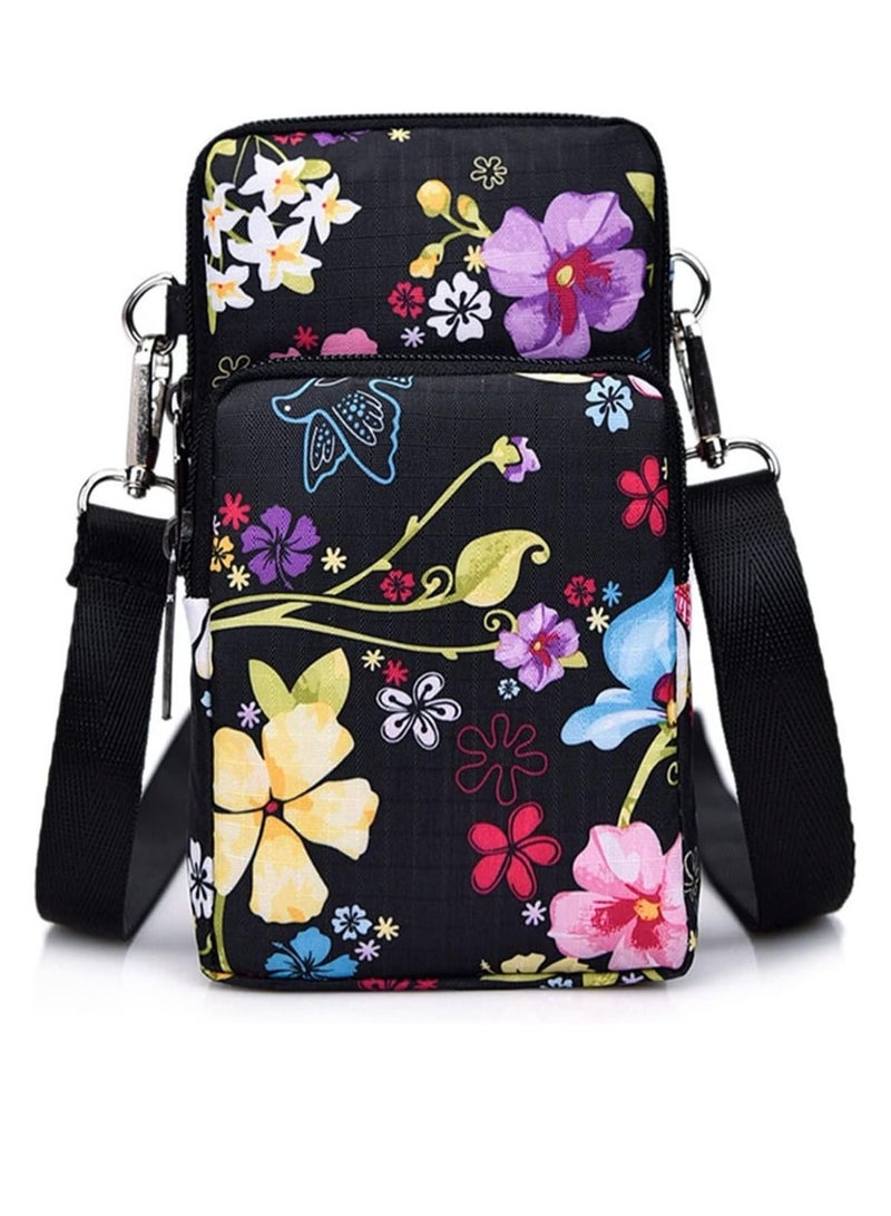 KASTWAVE Women Crossbody Phone Purse Bags-Mini Waterproof Multifunction Wallet Shoulder Bag - Image 1