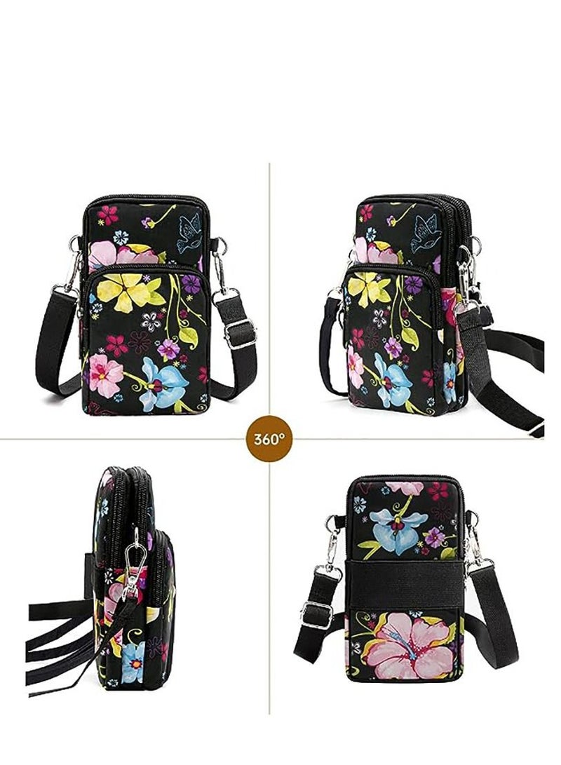 KASTWAVE Women Crossbody Phone Purse Bags-Mini Waterproof Multifunction Wallet Shoulder Bag - Image 3