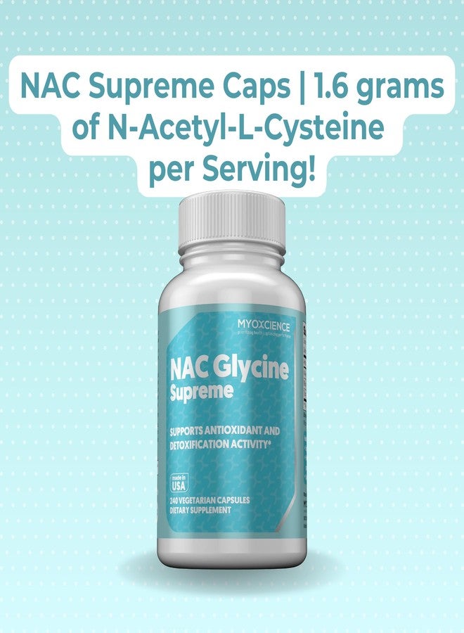 MYOXCIENCE NAC Supreme Capsules | 1.6 G N-Acetyl-L-Cysteine per Serving | 40 Servings - Image 5