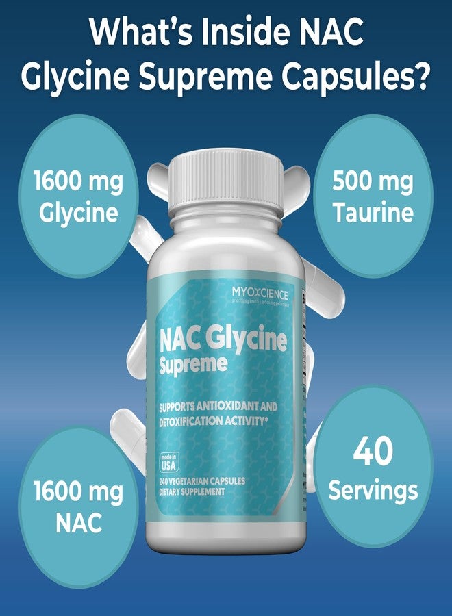 MYOXCIENCE NAC Supreme Capsules | 1.6 G N-Acetyl-L-Cysteine per Serving | 40 Servings - Image 4
