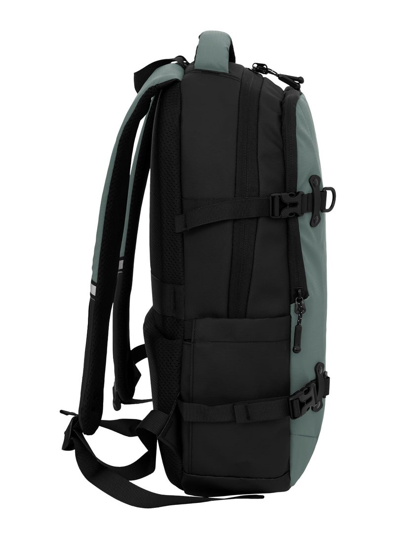 PARAJOHN Para John Trekcore 19 Inch Polyester Backpack Bag With Trolley Sleeve, Back Pocket & Spacious Travel Design - Image 4