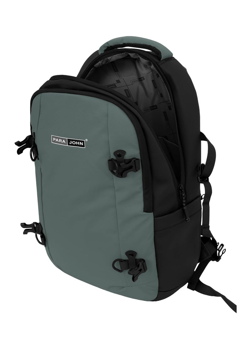 PARAJOHN Para John Trekcore 19 Inch Polyester Backpack Bag With Trolley Sleeve, Back Pocket & Spacious Travel Design - Image 5