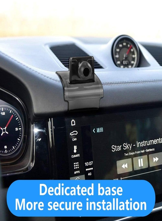 musttrue LUNQIN Car Phone Holder for Porsche Macan 2015-2025 and Porsche Cayenne 2019-2023 SUV Auto Interior Accessories Cell Phones Mount Cellphone Mobile Cradle Charging Navigation GPS Bracket Vent Accessory - Image 4