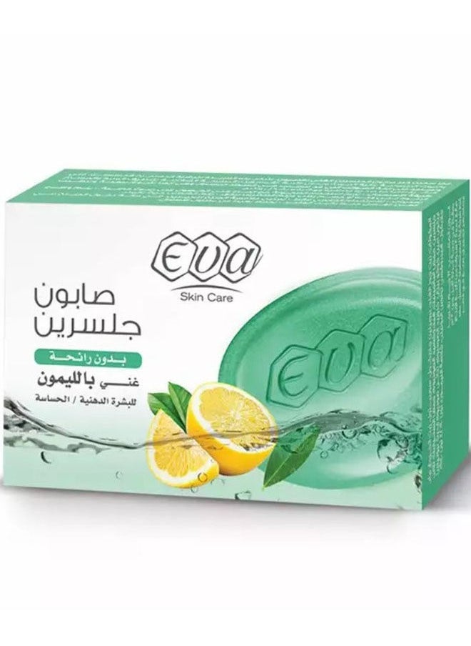 إيفا - صابون جلسرين غني بالليمون للبشرة الدهنية  / الحساسة - Image 1