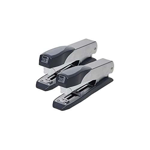 Charles Leonard Executive Metal Stapler, Rotates to Open, High Capacity Up To 50 Sheets, Uses Standard or 5/16 Inch Staples, Gray (82415) - Image 1