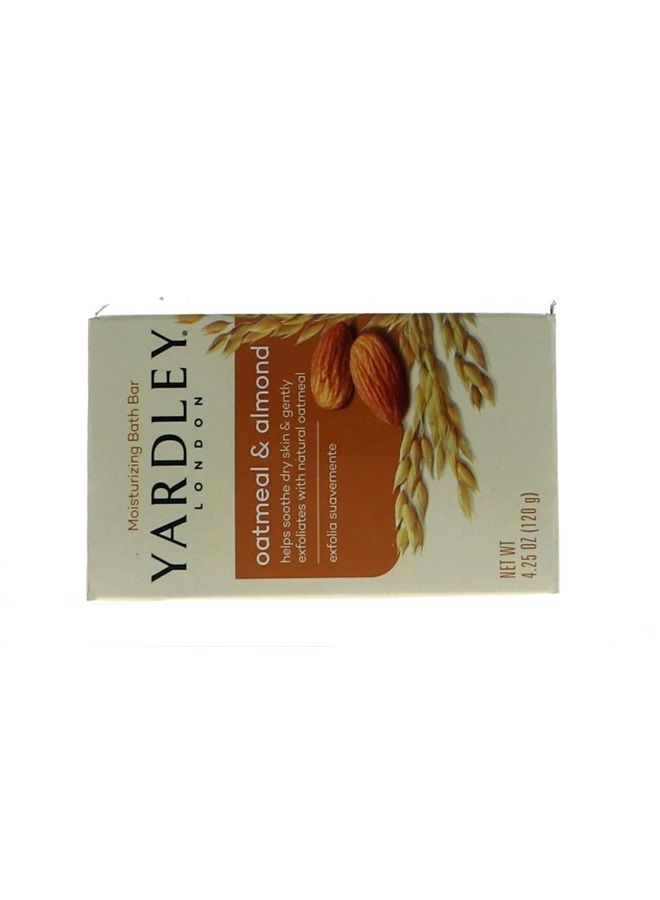 Yardley London Oatmeal and Almond Naturally Moisturizing Bath Bar, 4.0 Oz., 2 Count - Image 5