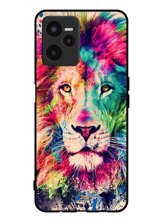 Covernex Protective Case Cover For Realme C35 Lion Paint Art - Image 1
