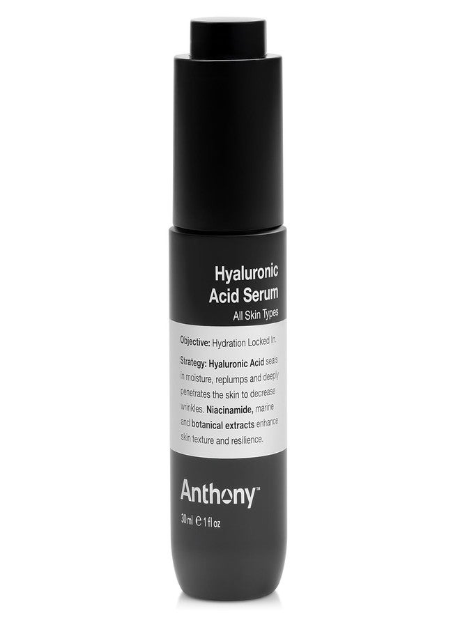 Anthony Hyaluronic Acid Serum – Hydrating Face Serum with Dual Hyaluronic Acid, Coconut Water & Niacinamide – Lightweight, Non-Greasy Formula for All Skin Types – 1 oz - Image 1
