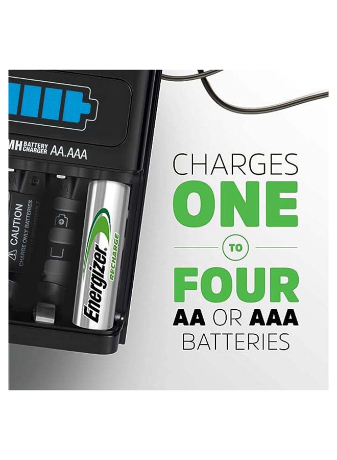 Energizer Rechargeable  Power Plus AAA Batteries Pack of 4 Silver - Image 5