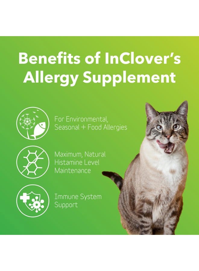 In Clover Natural Dog Allergy Relief Supplement with Turmeric - BioResiliant Treat Powder Supplement for Dogs with Seasonal Allergies, Mangosteen Helps Maintain Histamine Levels  - Image 3