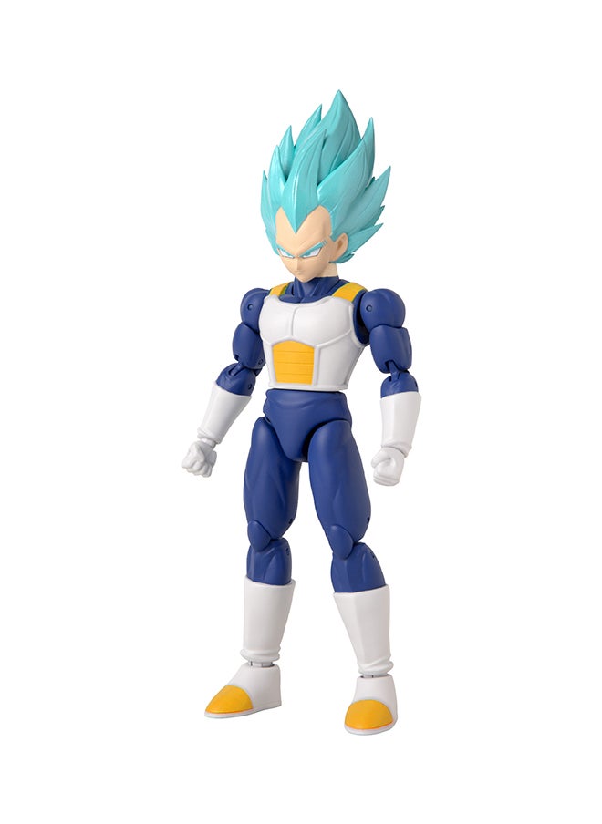 Bandai - Dragonball Stars Super Saiyn Blue Vegeta 6.5 Inch - Image 1
