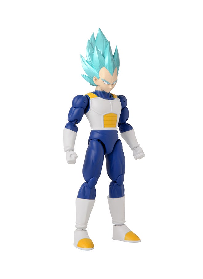 Bandai - Dragonball Stars Super Saiyn Blue Vegeta 6.5 Inch - Image 1