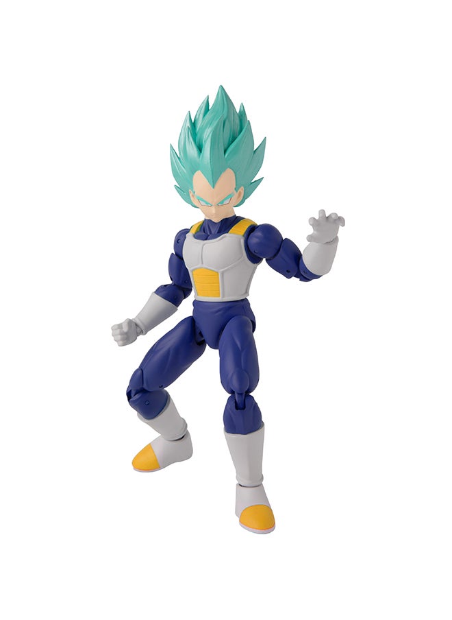 Bandai - Dragonball Stars Super Saiyn Blue Vegeta 6.5 Inch - Image 1
