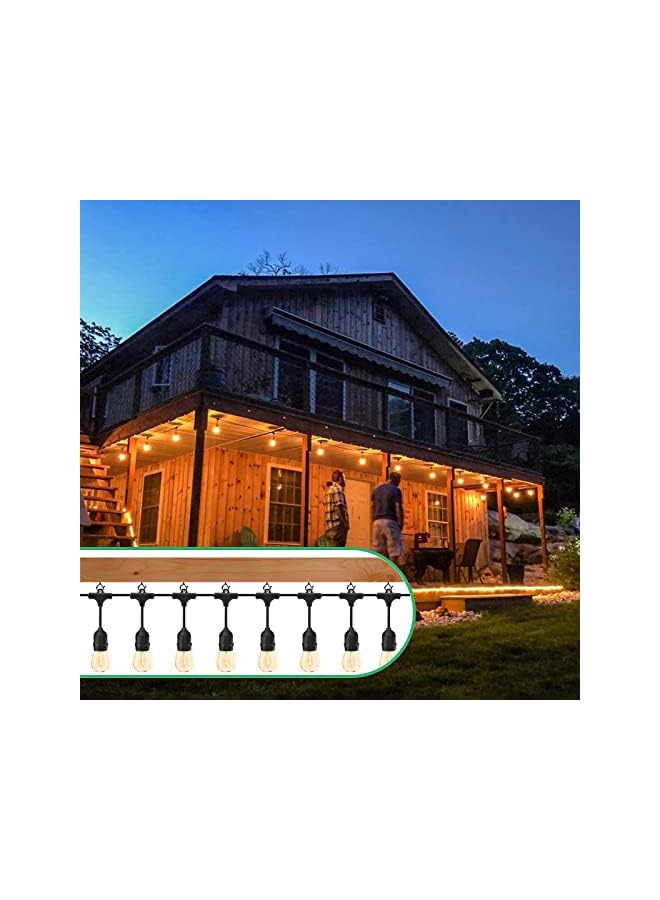 promass 30 Pack Q Hanger Hooks with Safety Buckle, Windproof Screw Hooks for Hanging Outdoor String Lights, Ceiling Hooks for Plants, Christmas Lights & Patio Lights, Cups, 2.2 in - Image 2