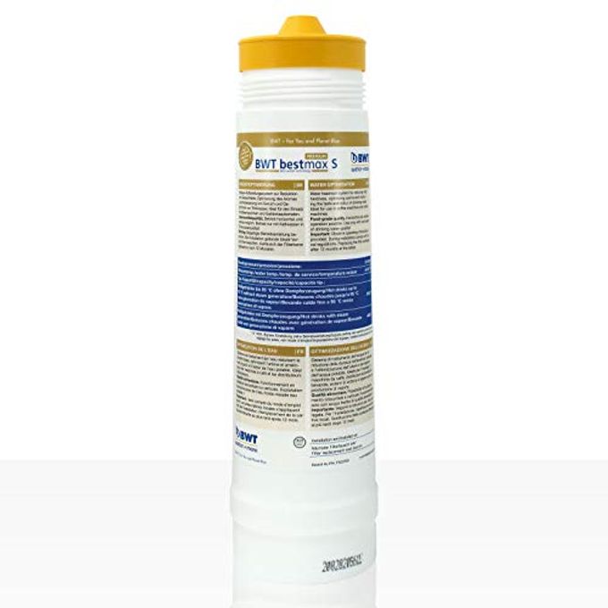 BWT Bestmax S Premium Replacement Cartridge - Limescale Protection The Taste Experts, 5 Stage Filtration for Espresso Machines