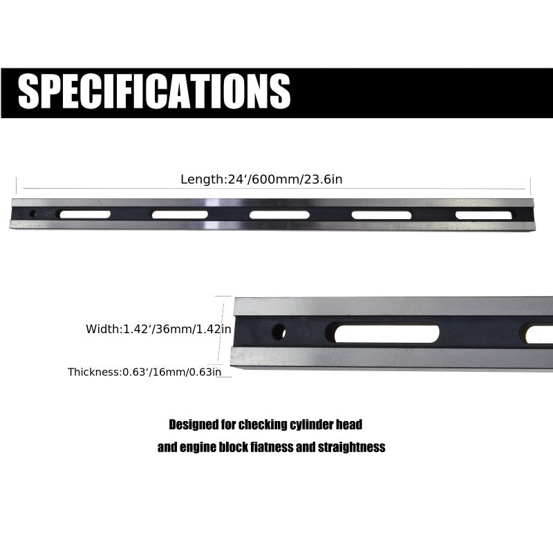69 Inch 4089 Flatness Measuring Ruler Automotive Cylinder Head Inspection Tool - Image 5