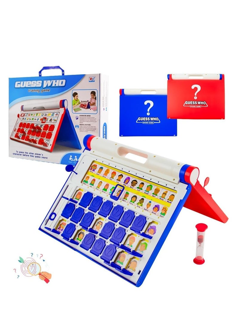 UKR Guess Who Is It Board Game | Plastic Folding Guessing Game Toy | Fun Educational Game for Kids - Image 1