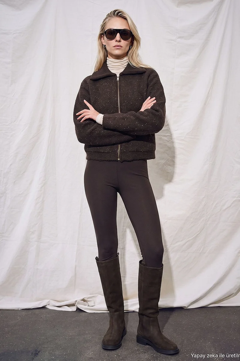 DILVIN Women’s Wool-blend Cardigan