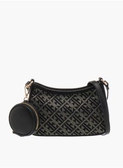 ELLE Womens Embellished Crossbody Bag With Coin Pouch  - Image 1