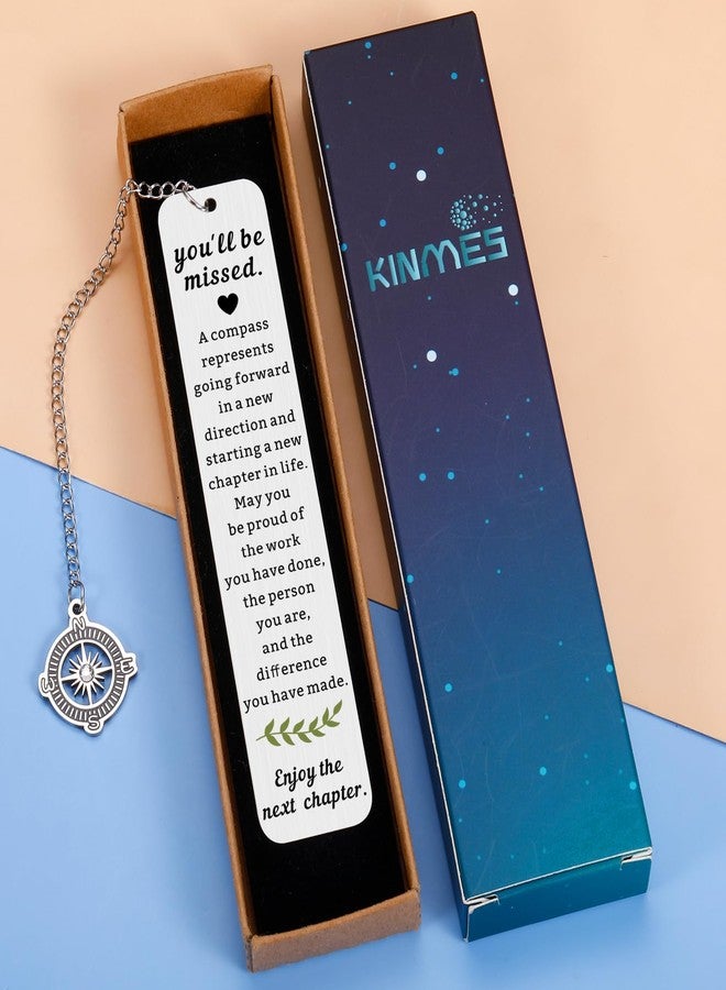 KINMES Farewell Gifts for Coworkers, Coworker Leaving Gifts for Women, Going Away Goodbye Gifts for Coworkers, Retirement Bookmark Gifts for Women Boss Manager Teacher Employee, Retirement Gift for Woman - Image 3