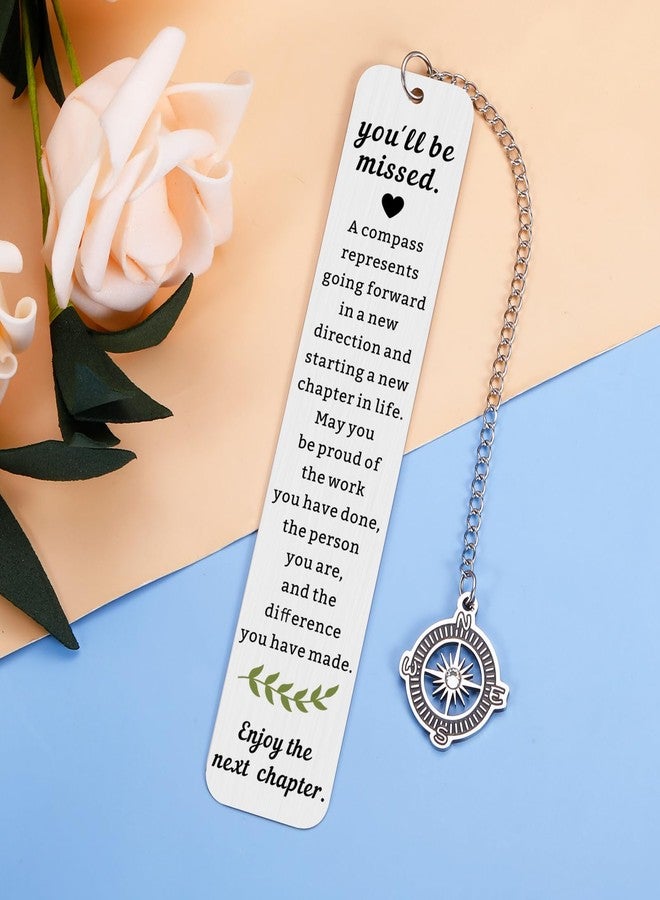 KINMES Farewell Gifts for Coworkers, Coworker Leaving Gifts for Women, Going Away Goodbye Gifts for Coworkers, Retirement Bookmark Gifts for Women Boss Manager Teacher Employee, Retirement Gift for Woman - Image 5