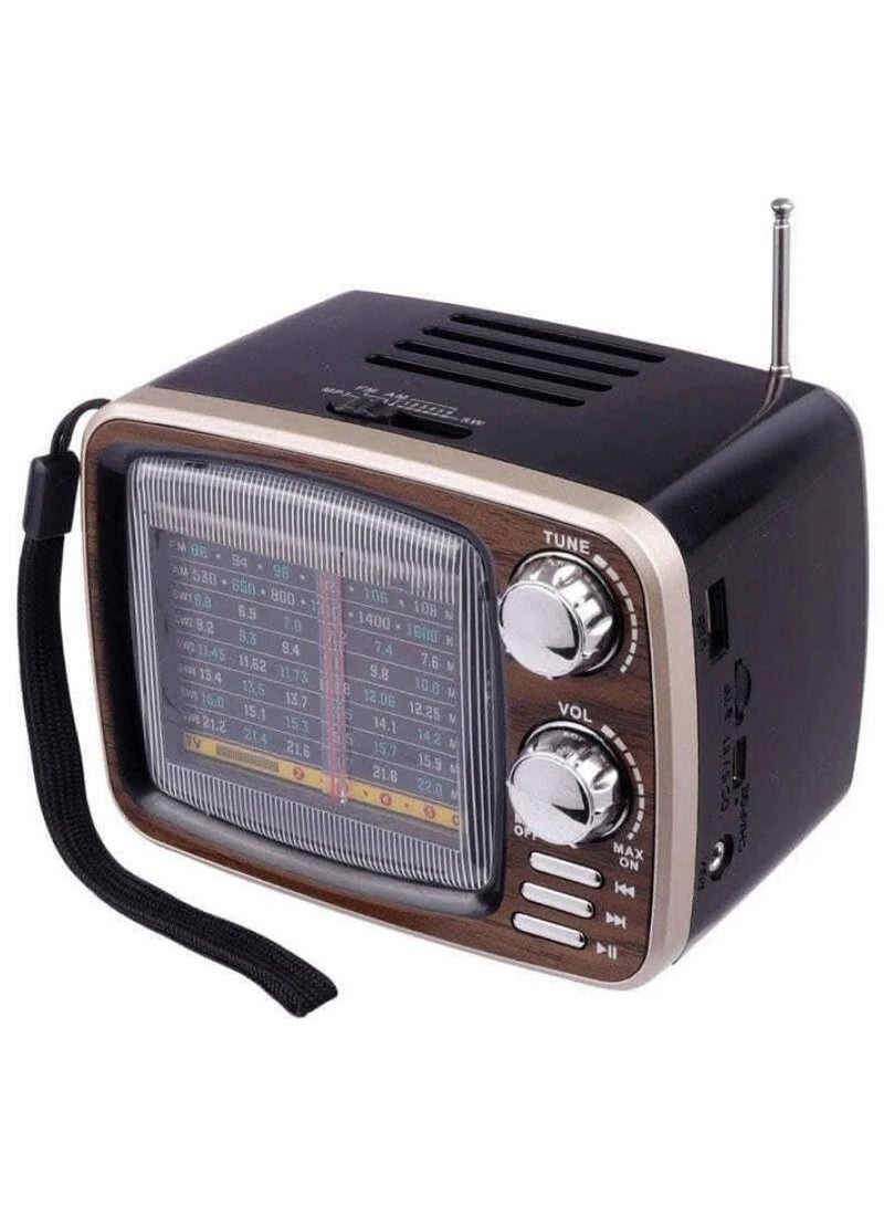 دينكس راديو DENX DX2447 بتقنية Hi-Fi مع بلوتوث وراديو FM ومداخل متعددة - Image 3