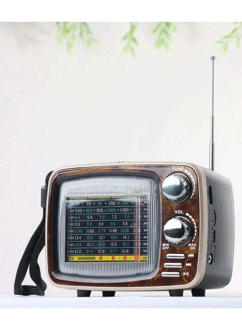 دينكس راديو DENX DX2447 بتقنية Hi-Fi مع بلوتوث وراديو FM ومداخل متعددة - Image 4