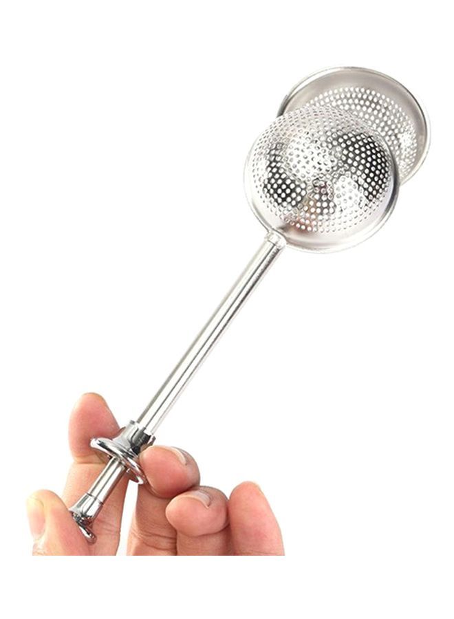 NIBEMINENT Stainless Steel Mesh Loose Tea Ball Infuser Silver 18centimeter - Image 4
