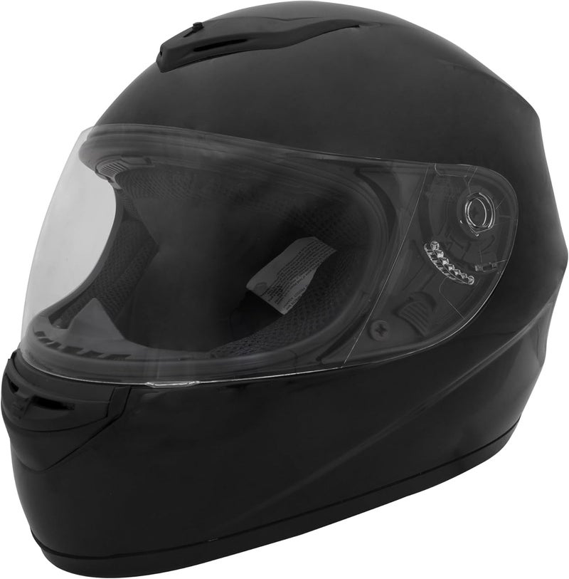 Zorax خوذة دراجة نارية كاملة الوجه زوراكس معتمدة ECE 2205 - أسود مات - Image 4