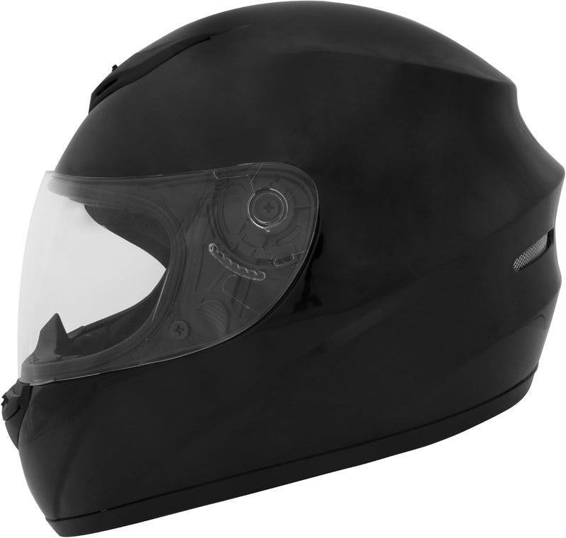 Zorax خوذة دراجة نارية كاملة الوجه زوراكس معتمدة ECE 2205 - أسود مات - Image 3