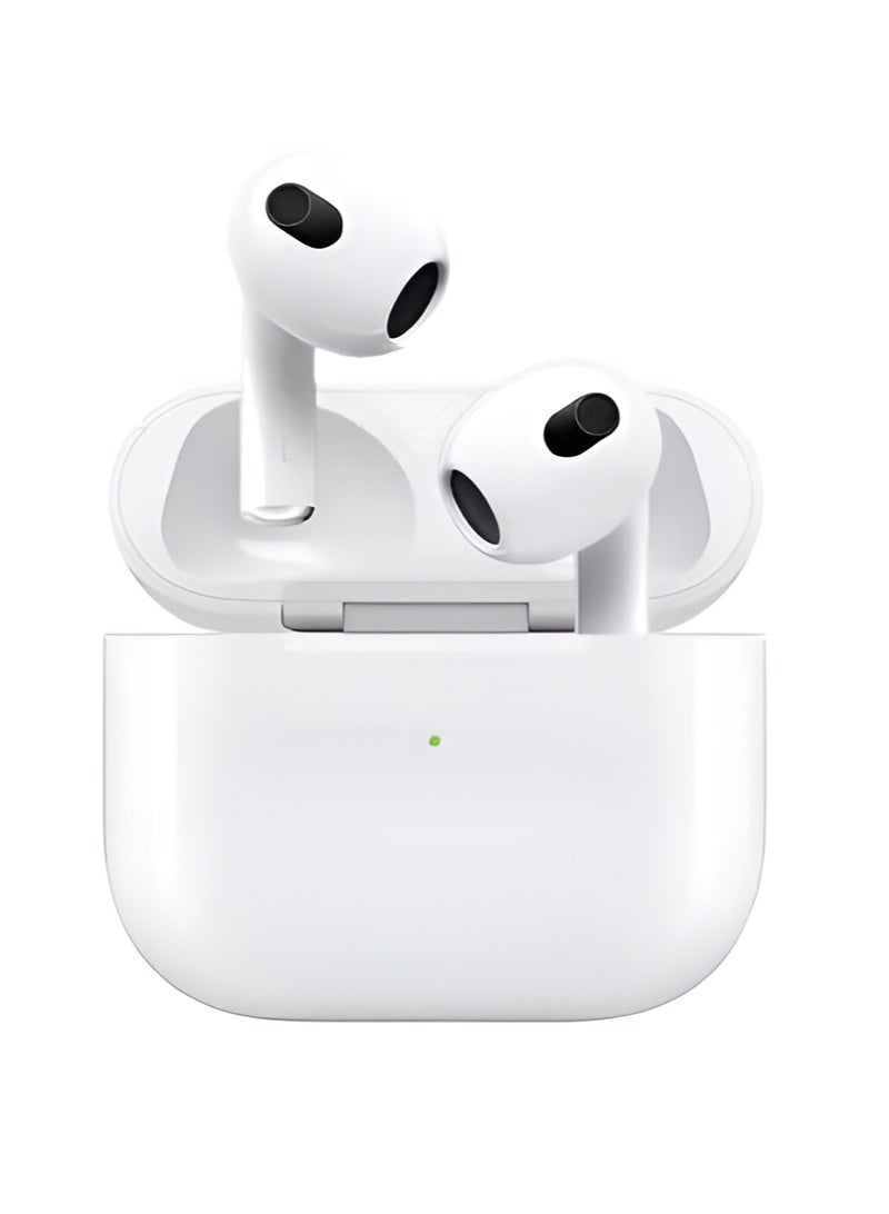 هينوتيكو سماعات HainoTeko Germany - موسيقى داخل الأذن، شحن لاسلكي، شاشة عرض البطارية، موديل P4 - ابيض - Image 1