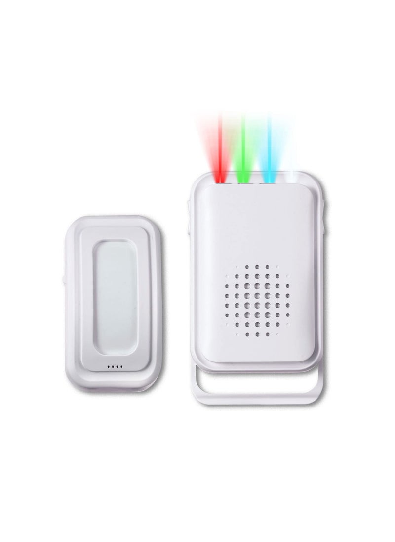 Generic - Motion Sensor Detector Door Chime, Monitor Doorbell Alarm for Home Elderly, Elderly Dementia Patients, Mailbox Alert, Garage Driveway Alarm, Business Store Entry Alert (1 Sensor & 1 Receiver) - Image 1