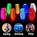 M.best Mbest 8pcs LED Light Up Bracelets Glow Flashing Wristbands Glow in The Dark Party Supplies for Wedding Raves Concert CampingSporting Events Party - Image 4