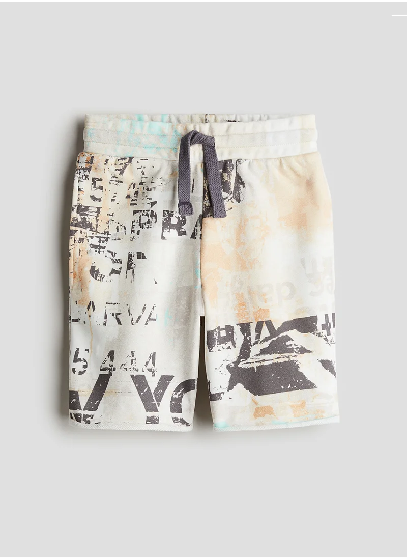 اتش اند ام Printed Sweatshorts