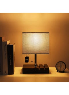 Sharpdo Usb Charging Table Lamp Cloth Cover  - Image 1