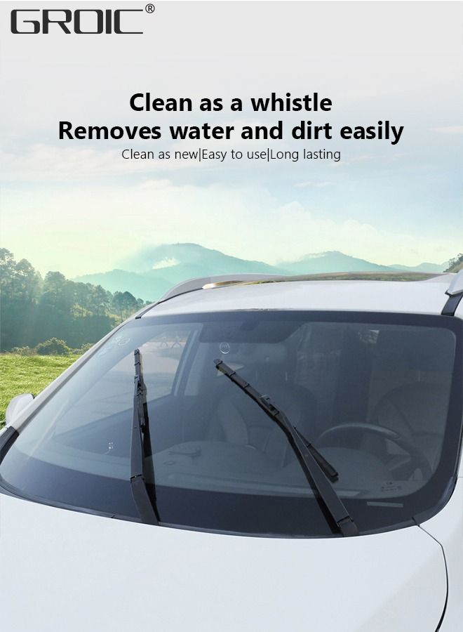 GROIC Car Wiper Repair Tool, Universal Car Windshield Wiper Regroover Tool with Double-sided Design, Multifunction Windscreen Wiper Blade Cutter, Car Wiper Cleaning Tool  - Image 3