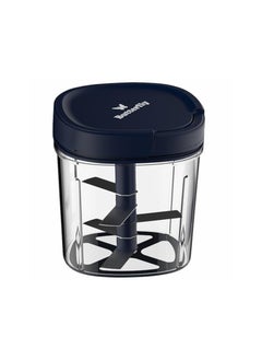 Roll over image to zoom in   4 VIDEOS      Butterfly Premium Vegetable Chopper 900 Ml, Blue