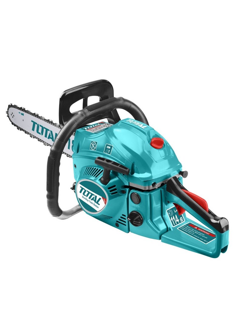 TOTAL Gasoline Chain Saw 46cc 18 Inch 1.8Kw TG5451811