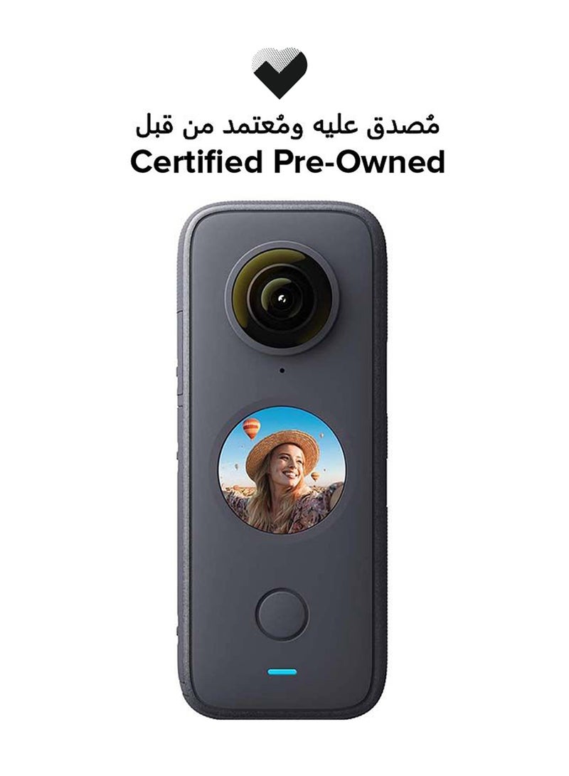Insta360 Certified Pre Owned - Insta360 ONE X2 Degree Action Camera - Dark Grey - Image 1
