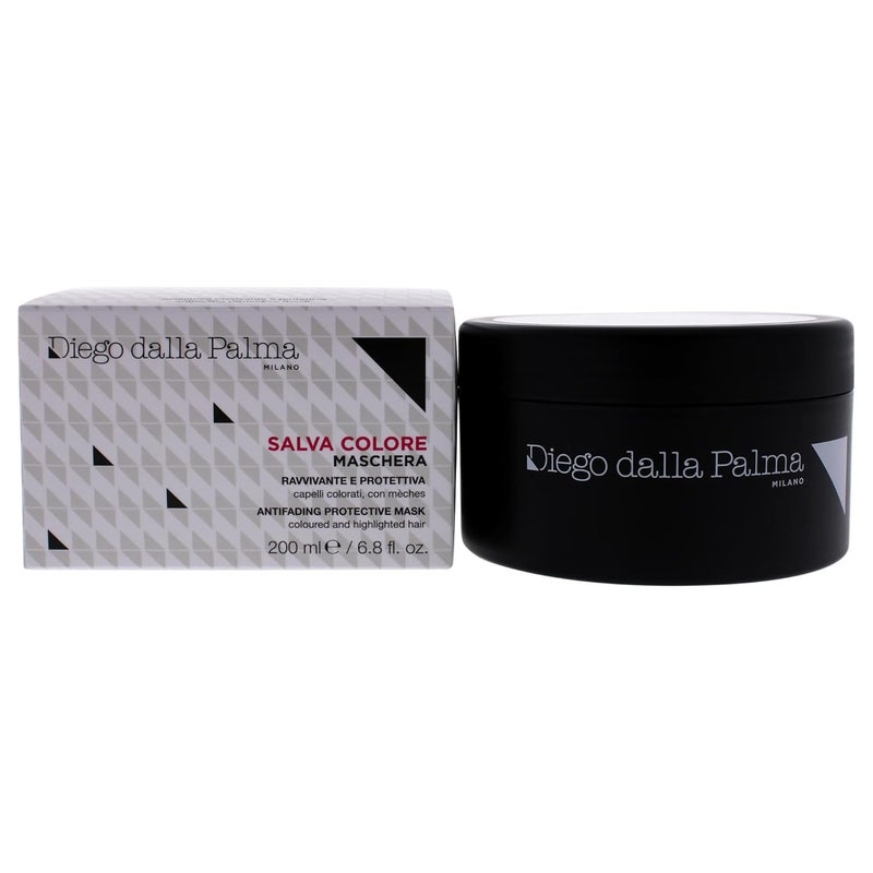 Diego dalla Palma Anti-Fading Protective Hair Mask - Colored And Highlighted Hair - Preserve And Make The Hair Color Last Longer - Protects The Hair From External Aggressions - 6.8 Oz