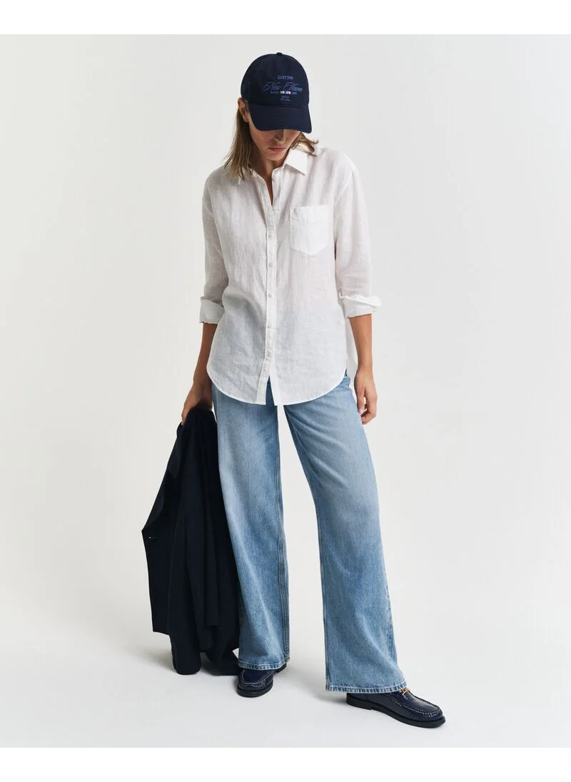 غانت Gant Relaxed Linen Shirt