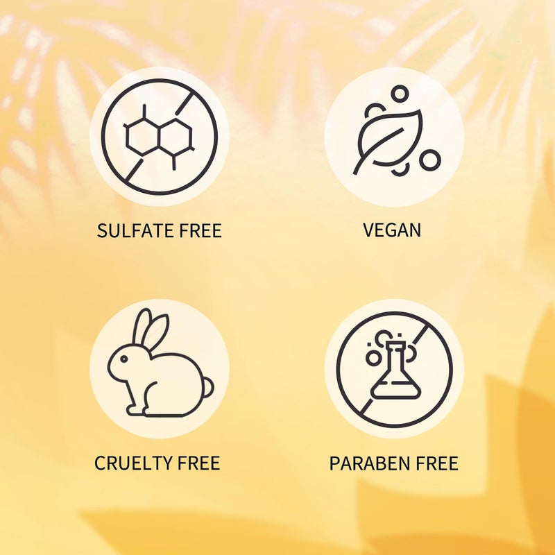 SHAKEBAR Keratin Curly Hair Shampoo and Conditioner Set, Curl & Shine Natural Shampoo Rich Shea Butter, Jojoba Oil, Keratin, Sulfate Free, Paraben Free, Frizz Control, Moisturize Dry Hair - Image 3